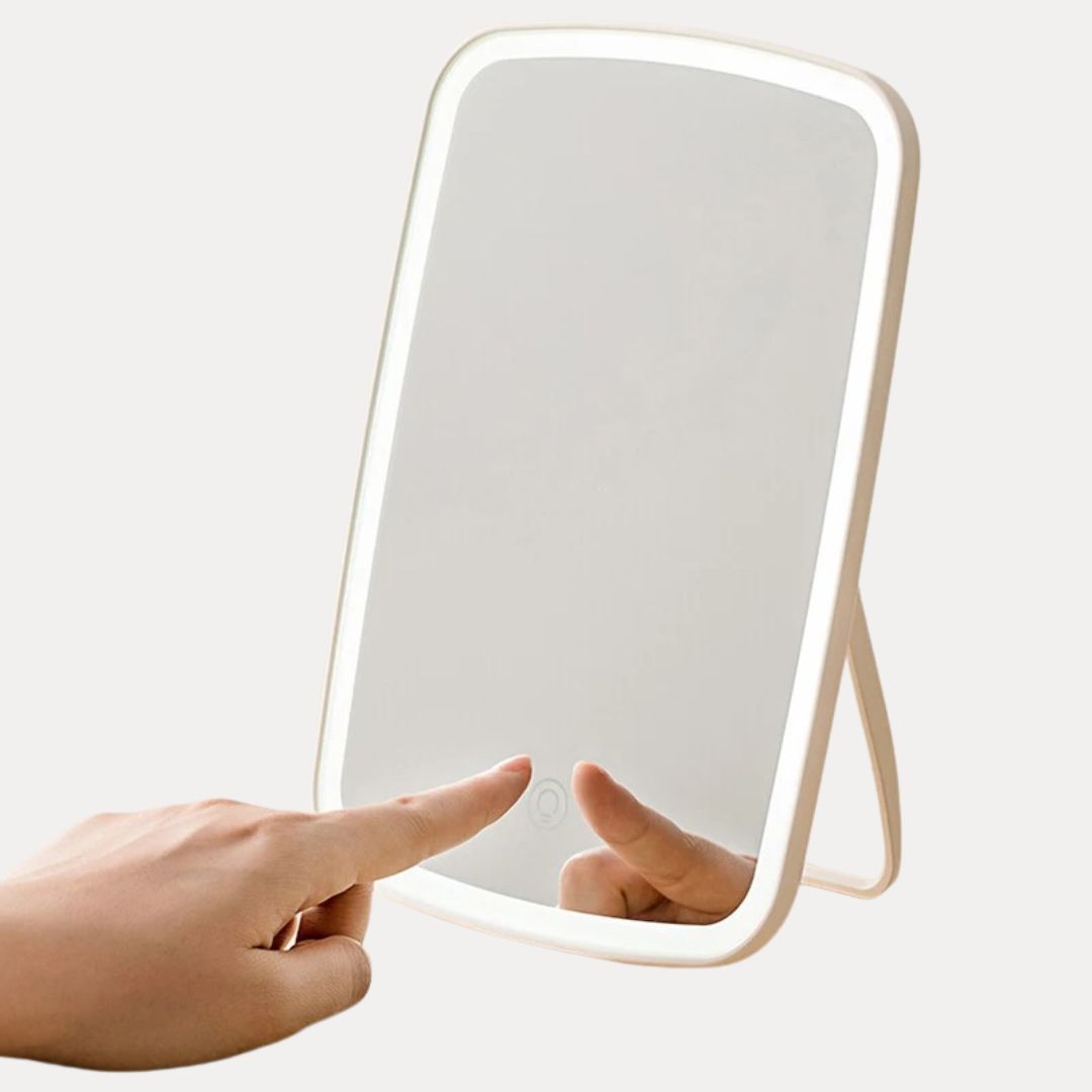 Miroir de maquillage lumineux