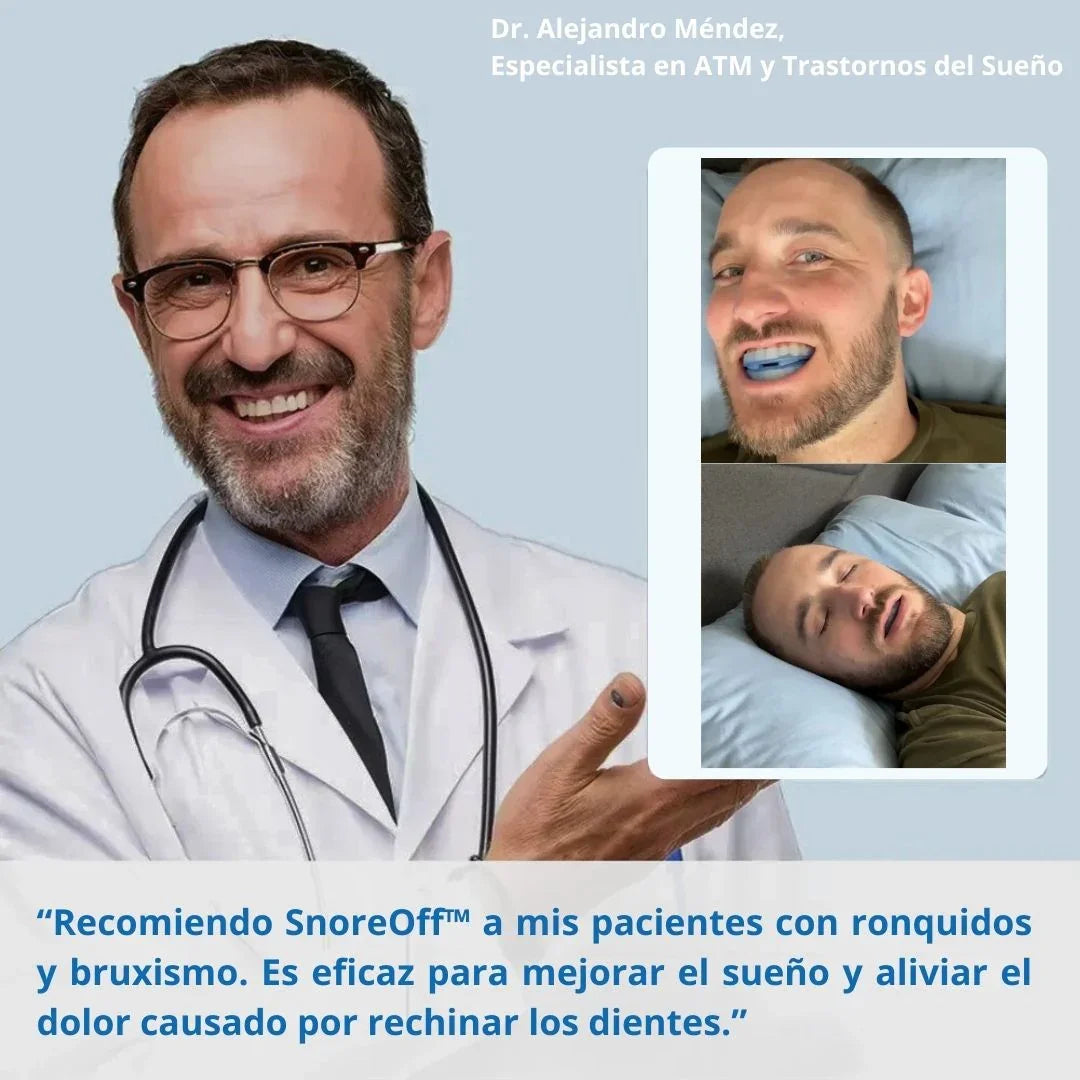 SnoreOff™ - Antirronquidos y Bruxismo
