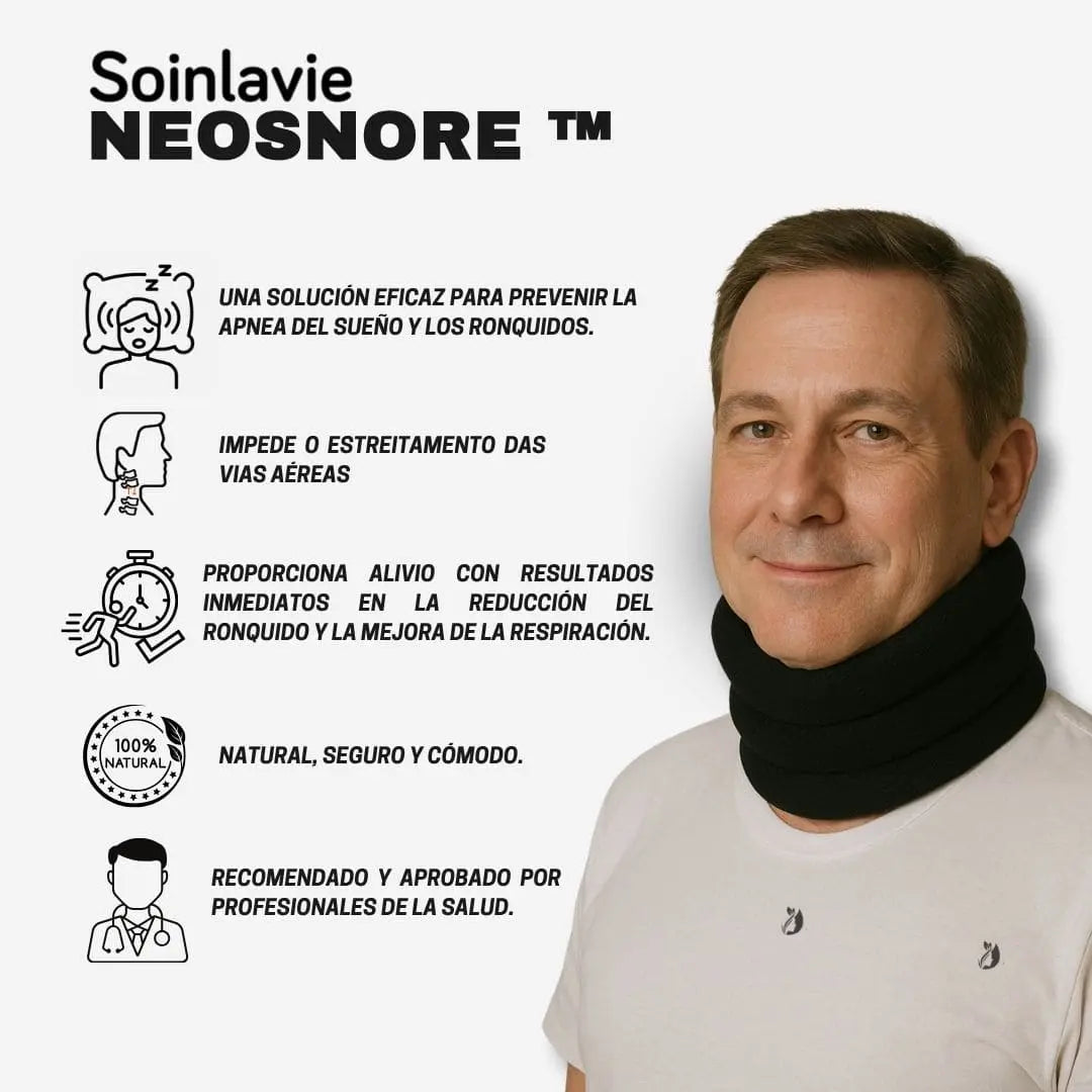 NEOSNORE™ - Soporte cervical para los ronquidos