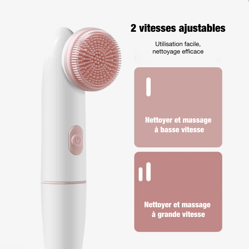 Brosse nettoyante visage 2 en 1